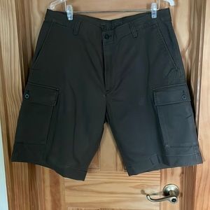 Nautica Cargo Shorts Size 36W- Dark Gray